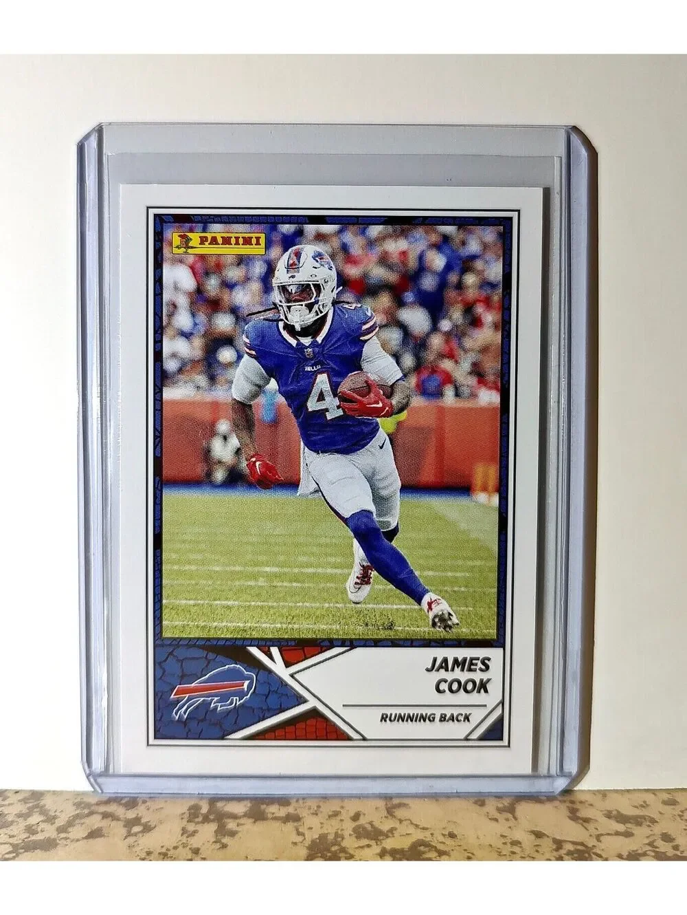 James Cook 2024 Panini NFL #41 Sticker Card Buffalo Bills